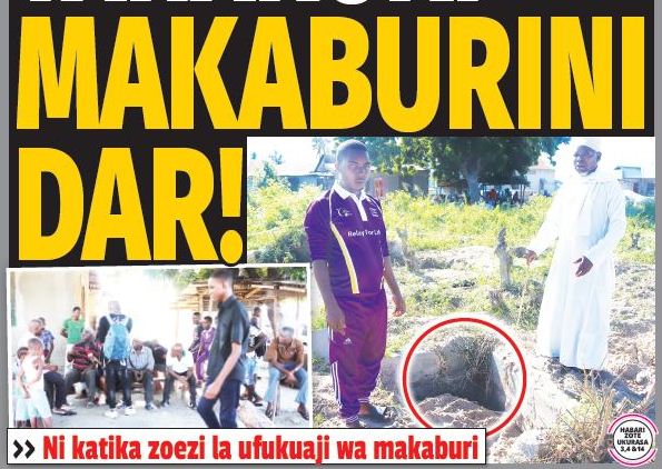 TAHARUKI MAKABURINI DAR! - Global Publishers