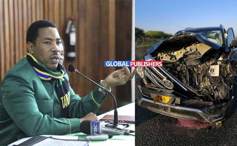 Breaking News: Mbunge Mwigulu Nchemba Apata Ajali Mbaya - Global Publishers