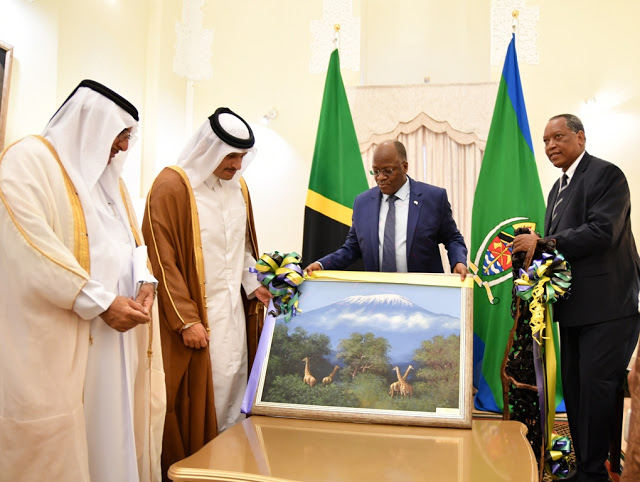 MAGUFULI AKUTANA NA NAIBU WAZIRI MKUU WA QATAR - Global Publishers