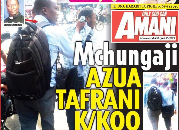 MCHUNGAJI AZUA TAFRANI KARIAKOO - Global Publishers