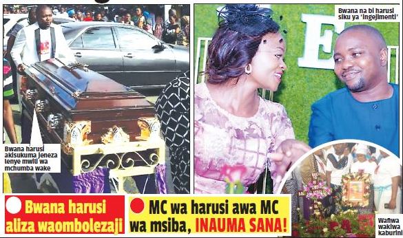 SIMANZI!  BI HARUSI AFARIKI DUNIA GHAFLA AKISUBIRI NDOA - Global Publishers