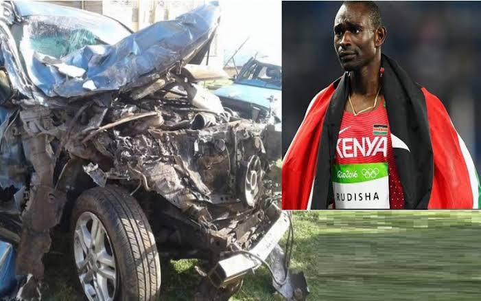 Mwanariadha David Rudisha,  Apata Ajali ya Gari - Global Publishers