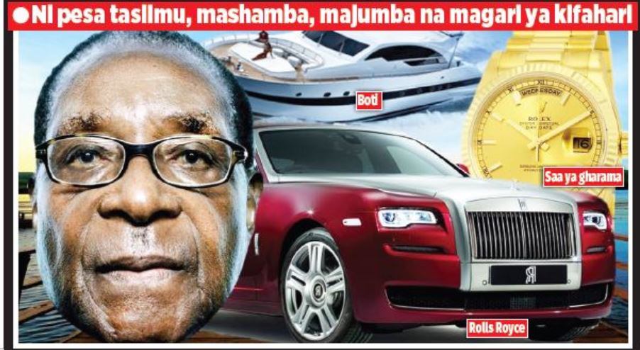 UTAJIRI ALIOUACHA MUGABE USIPIMEE! - Global Publishers