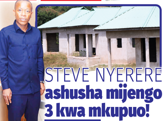 Steve Nyerere Ashusha Mijengo 3 Kwa Mkupuo! - Global Publishers