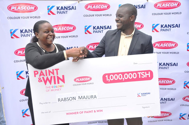 Promosheni ya Nunua na ushinde Rangi za Plascon watangaza Mshindi .. - Global Publishers