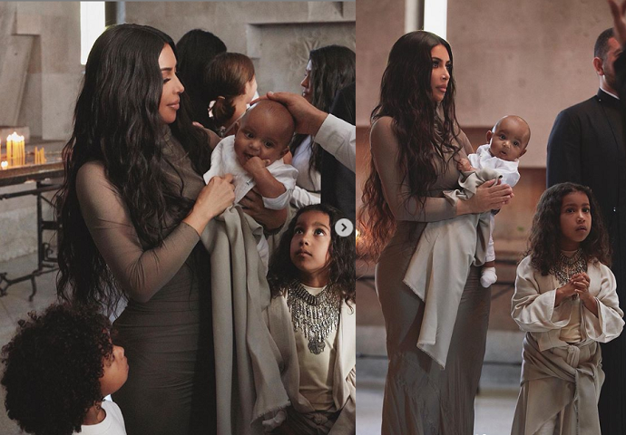 Watoto wa Kim Kardashian Wabatizwa Armenia - Global Publishers