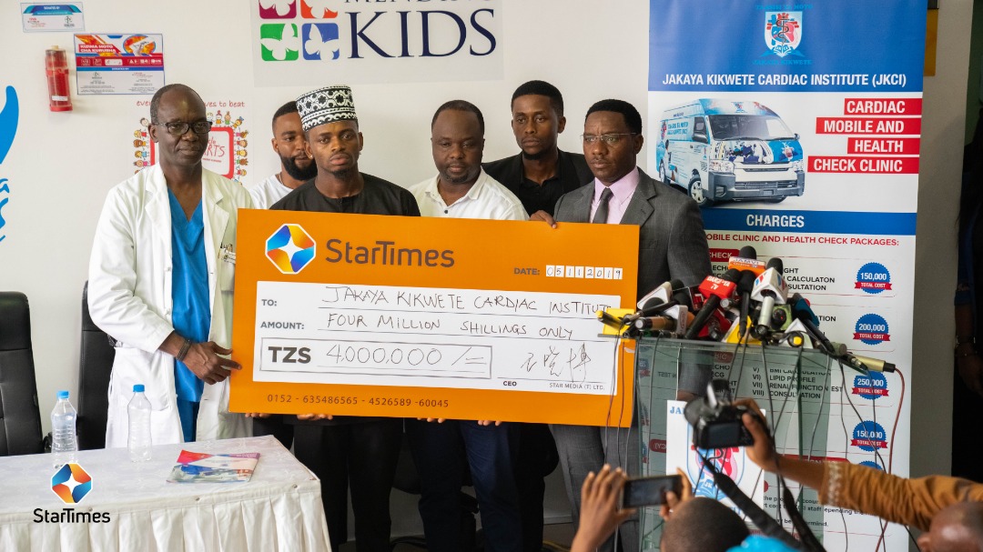 Startimes Yatoa Msaada Kwa Watoto Wenye Matatizo Ya Moyo Muhimbili - Global Publishers