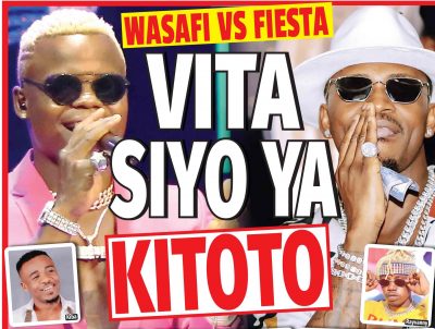 Nunua Gazeti la AMANI (Tsh 300): Wasafi vs Fiesta Vita siyo ya Kitoto