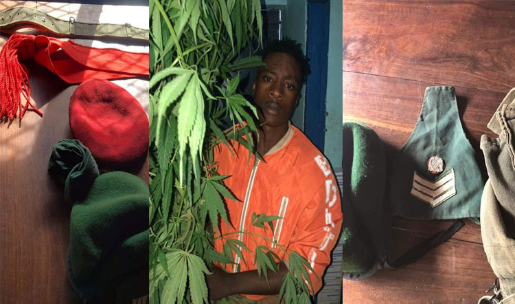 Mbaroni kwa Kunaswa na Sare za Jeshi, Bangi na Gongo - Global Publishers