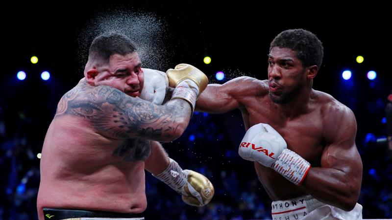 Anthony Joshua Alivyomtwanga Andy Ruiz