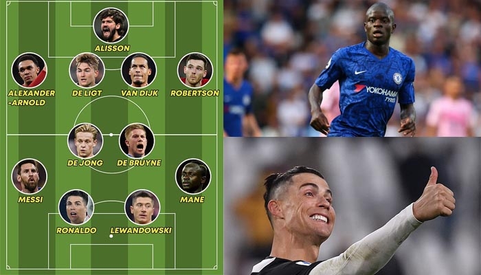 Kikosi Bora: UEFA Yamtoa Kante Yamuweka Ronaldo - Global Publishers