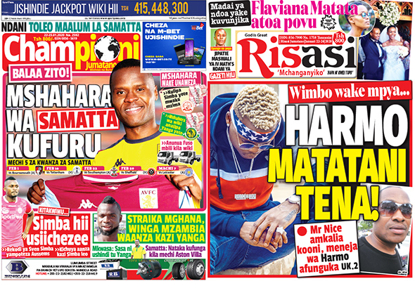 Nunua Gazeti la CHAMPIONI na RISASI Kirahisi Zaidi Hapa