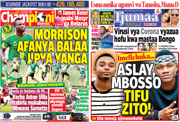 Nunua Gazeti la CHAMPIONI na IJUMAA Kirahisi Zaidi Hapa