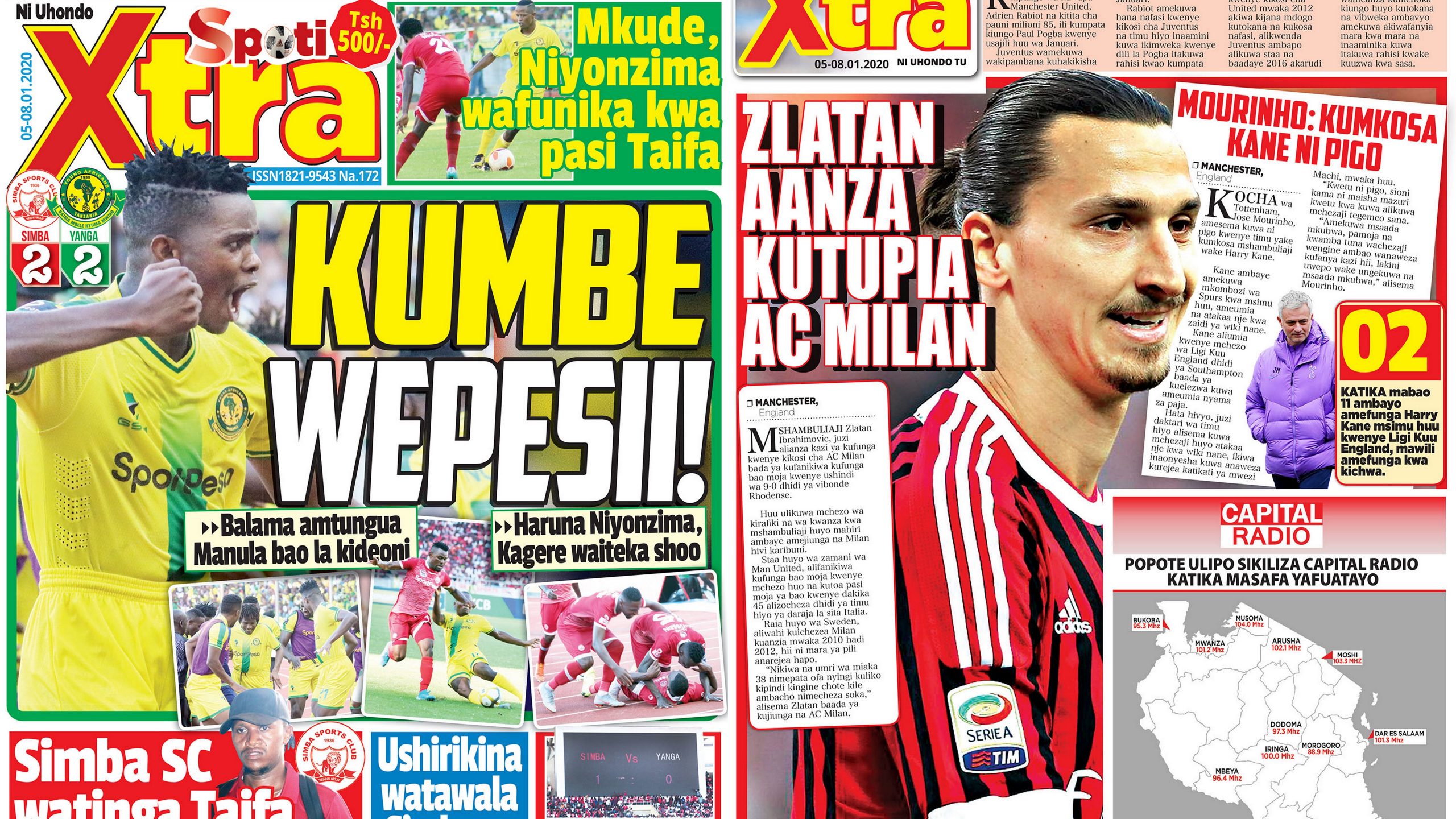 Nunua Gazeti la SPOTIXTRA Kirahisi Zaidi Hapa - Global Publishers