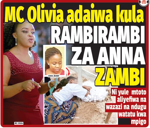 MC Olivia adaiwa kula Rambi rambi za Anna Zambi - Global Publishers