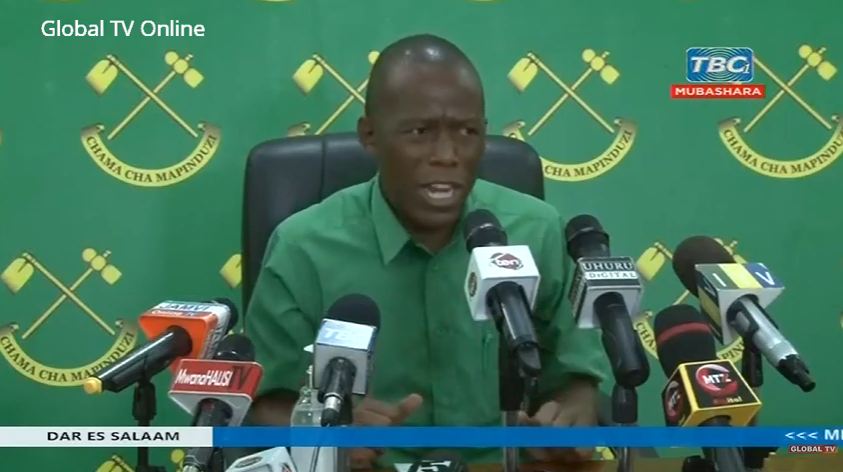 CCM Yasitisha Mikutano Yote, Yamtahadharisha Mbowe – Video - Global Publishers