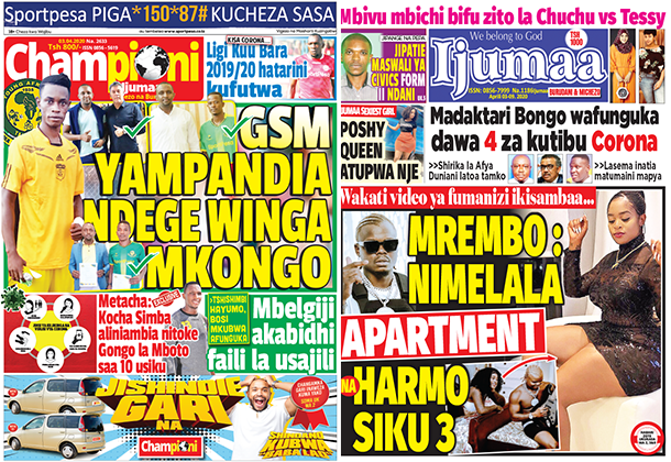 Nunua na soma Gazeti la Championi na Ijumaa kirahisi zaidi hapa - Global Publishers