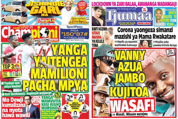 Nunua na Soma Gazeti la Championi na Ijumaa kirahisi zaidi hapa - Global Publishers