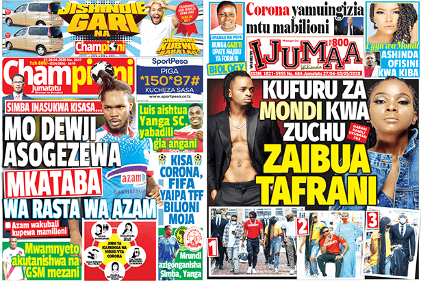 Nunua na Soma Gazeti la Championi na Ijumaa WikiEnda  kirahisi zaidi hapa - Global Publishers