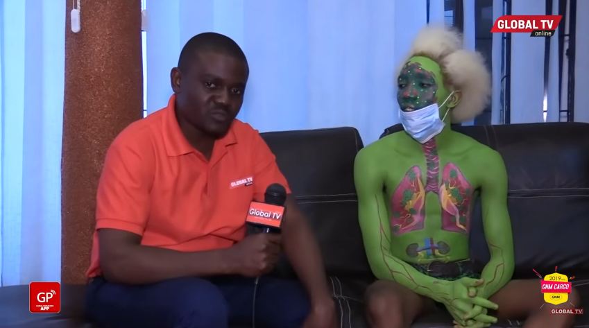 KIJANA Aliyeamua Kufikisha UJUMBE wa CORONA kwa NJIA Hii -Video - Global Publishers