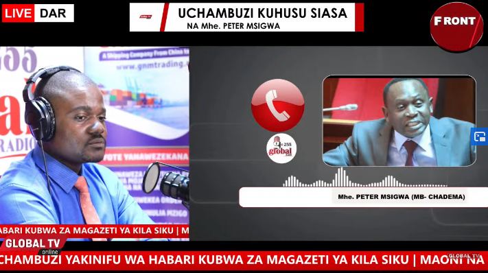 LIVE: FRONT PAGE – MSIGWA Amjibu SPIKA, “Ni Udhalilishaji” - Global Publishers