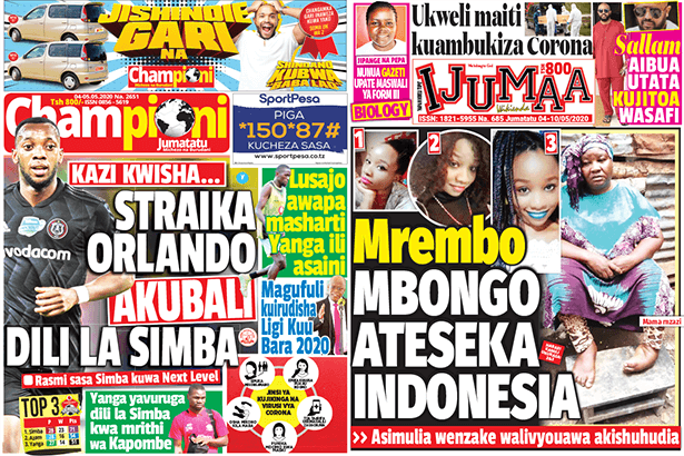 Nunua na Soma Gazeti la Championi na Ijumaa Wikienda kirahisi zaidi hapa - Global Publishers