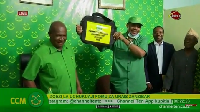 Mtoto wa Karume Achukua Fomu Kuwania Urais Zenji – Video - Global Publishers