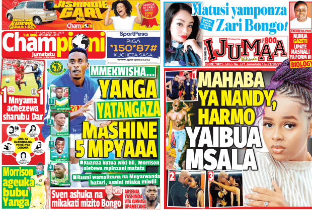 Nunua na Soma Gazeti la Championi na Ijumaa Wikienda kirahisi zaidi hapa - Global Publishers