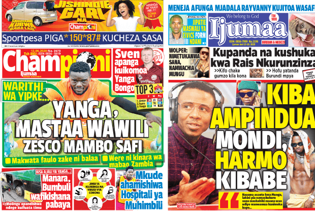 Nunua na Soma Gazeti la Championi na Ijumaa kirahisi zaidi hapa - Global Publishers