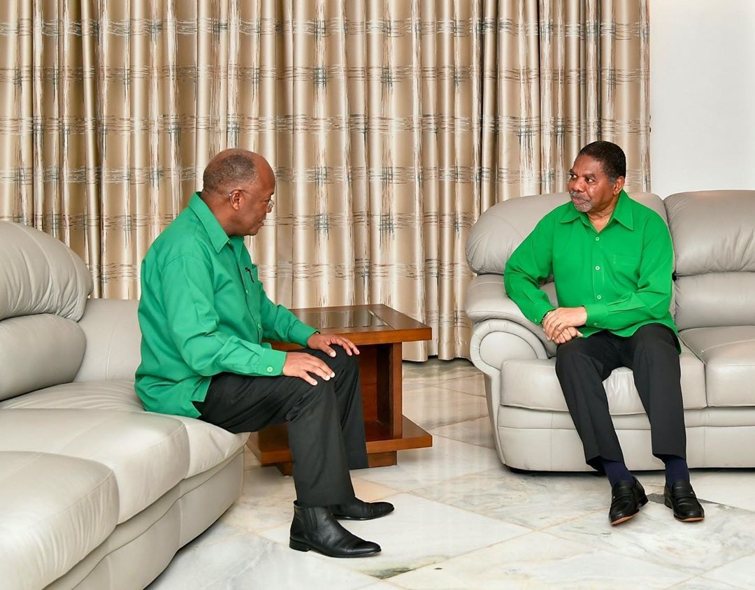 Rais Magufuli Akutana Na Rais Dkt Shein Dodoma -Video - Global Publishers