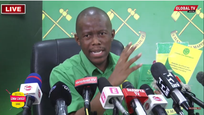 CCM Yatangaza Kuanza Rasmi Mchatako wa Uchaguzi – Video - Global Publishers
