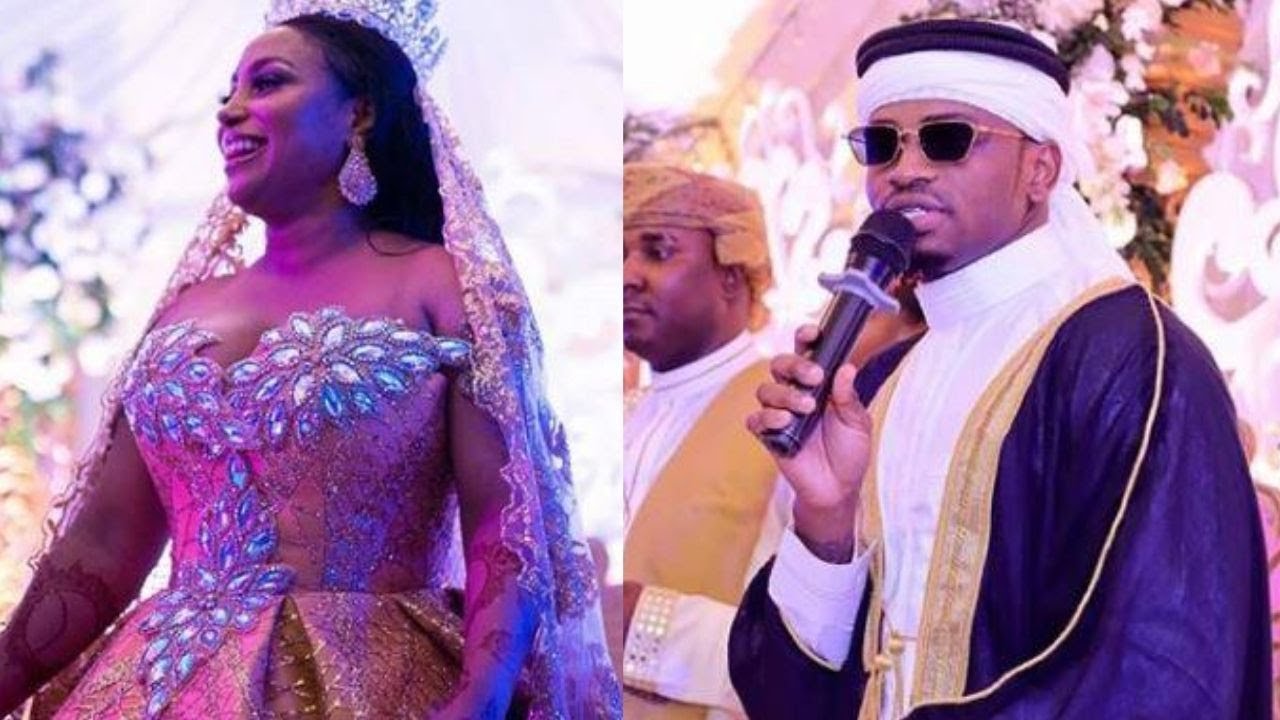 Video: DIAMOND Afanya KUFURU ya PESA Harusini kwa ESMA - Global Publishers
