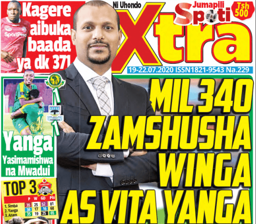 Nunua na Soma Gazeti la SpotiXtra kirahisi zaidi hapa - Global Publishers