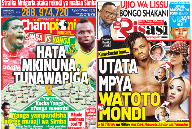 Nunua na Soma Gazeti la championi na Risasi kirahisi zaidi hapa - Global Publishers