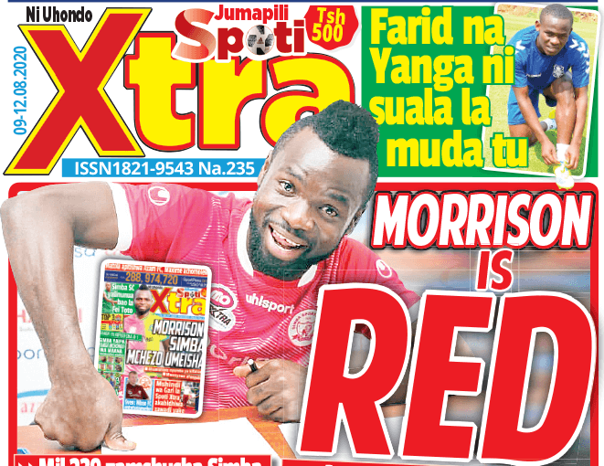 Nunua na Soma Gazeti la SpotiXtra kirahisi zaidi hapa - Global Publishers