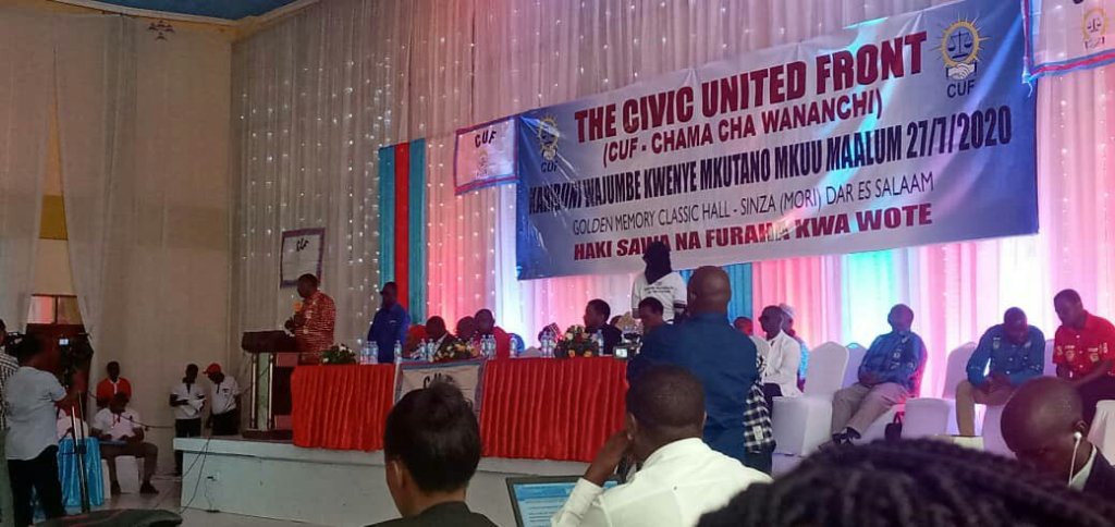 CUF Yaanika Majina ya Wagombea Ubunge - Global Publishers