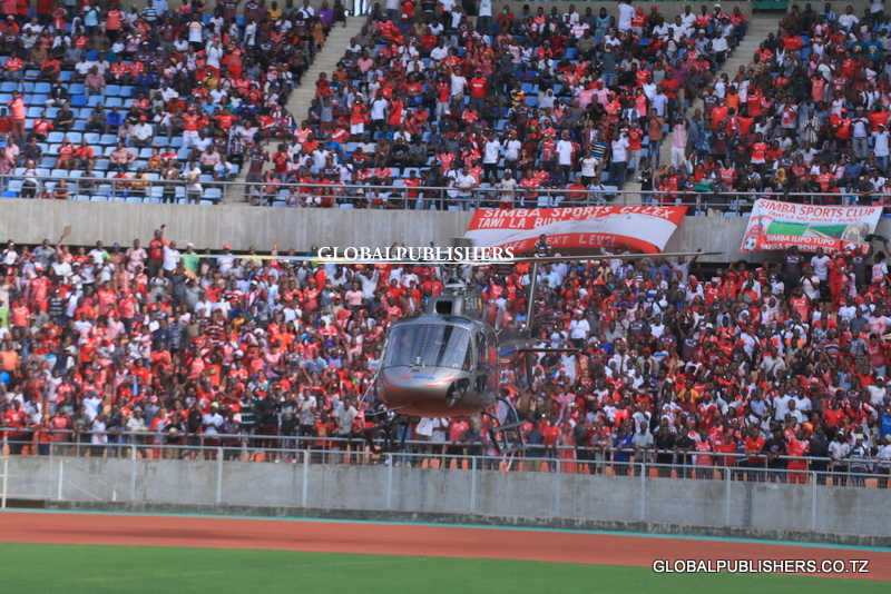 Diamond Alivyotua na Chopa Uwanja Mkapa (Picha +Video) - Global Publishers