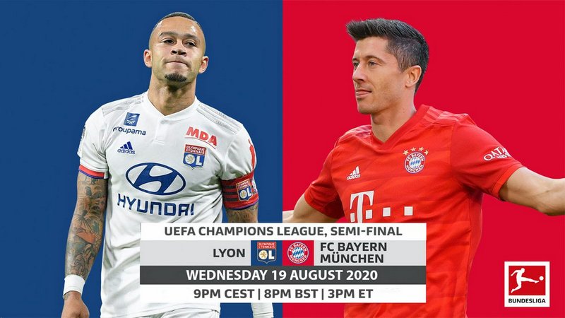 Nusu Fainali UEFA; Bayern Munich Kukiwasha na Olympique Lyonnais! - Global Publishers