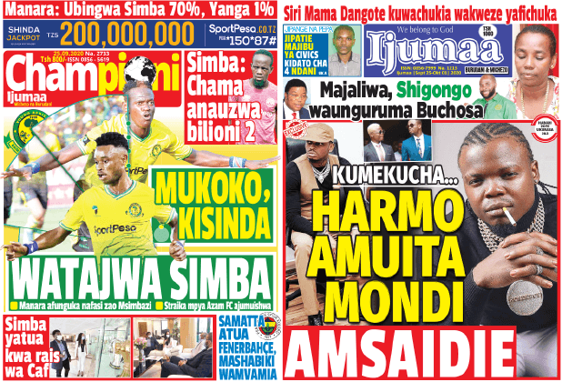 Nunua na Soma Gazeti la Championi na Ijumaa kirahisi zaidi hapa - Global Publishers