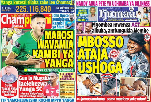 Nunua na Soma Gazeti la Championi na Ijumaa kirahisi zaidi hapa - Global Publishers