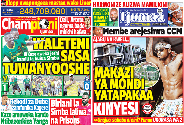 Nunua na Soma Gazeti la Championi na Ijumaa kirahisi zaidi hapa - Global Publishers