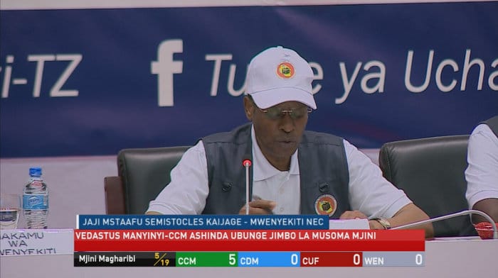 Live Updates: NEC Ikitangaza Matokeo ya Urais Tanzania - Global Publishers