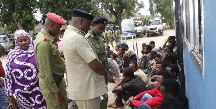 Wahamiaji Haramu 32 Wanaswa Wilayani Pangani - Global Publishers