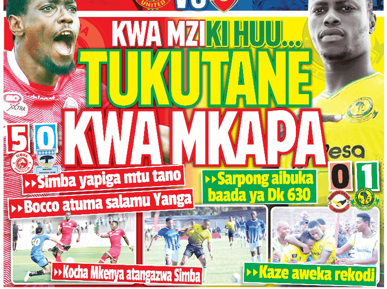 Nunua na Soma Gazeti la SpotiXtra kirahisi zaidi hapa - Global Publishers