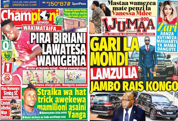 Nunua na Soma Gazeti la Championi na Ijumaa Wikienda kirahisi zaidi hapa - Global Publishers