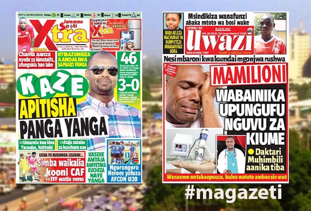 Nunua na Soma Gazeti la SpotiXtra na Uwazi kirahisi zaidi hapa - Global Publishers