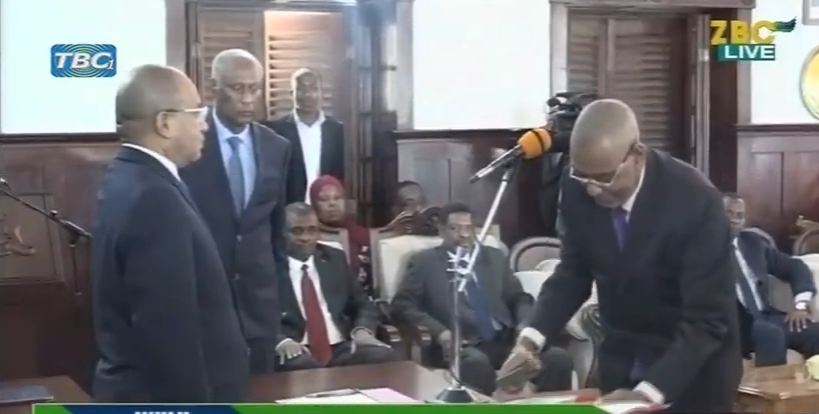 Maalim Seif Aapishwa Kuwa Makamu wa Kwanza wa Rais Zanzibar -Video - Global Publishers