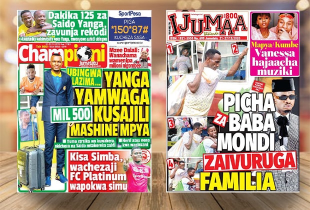 Nunua na Soma Gazeti la Championi na Ijumaa Wikienda kirahisi zaidi hapa - Global Publishers