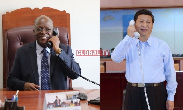 Rais Xi Jinping wa China Ampigia Simu Rais Magufuli