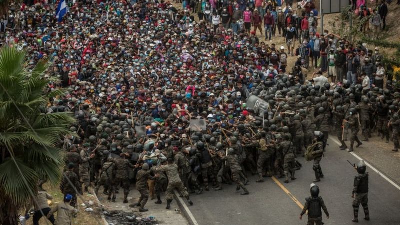 Maelfu Wazuiwa Guatemala Kuingia Marekani